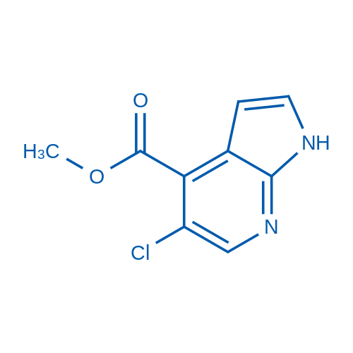 Methyl 5-chloro-1H-pyrrolo(2,3-b)pyridine-4-carboxylate