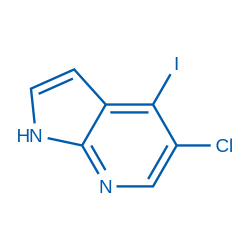 s5-Chloro-4-iodo-1H-pyrrolo(2,3-b)pyridine