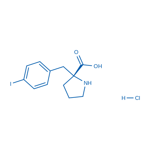 (R)-alpha-(4-iodo-benzyl)-proline.HCl