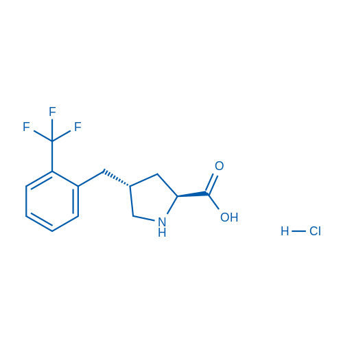 (R)-gamma-(2-trifluoromethyl-benzyl)-L-prolineoHCl