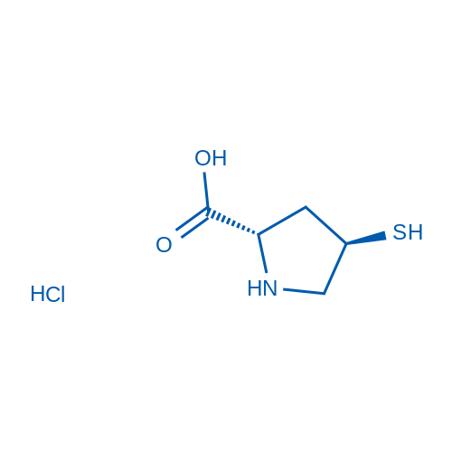 (4R)-4-mercapto-L-proline hydrochloride