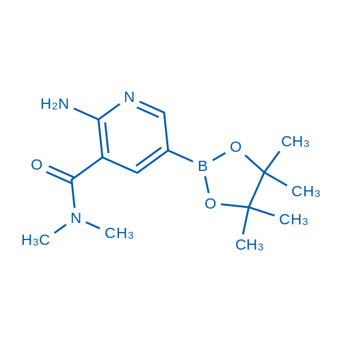 s6-Amino-5-(dimethylcarbamoyl)pyridine-3-boronic acid pinacol