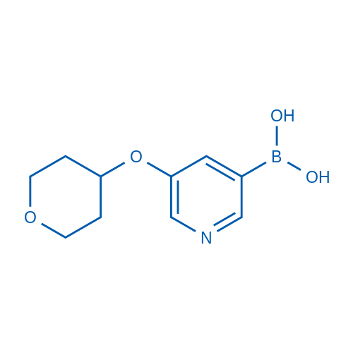 s5-((Tetrahydro-2H-pyran-4-yl)oxy)pyridine-3-boronic acid