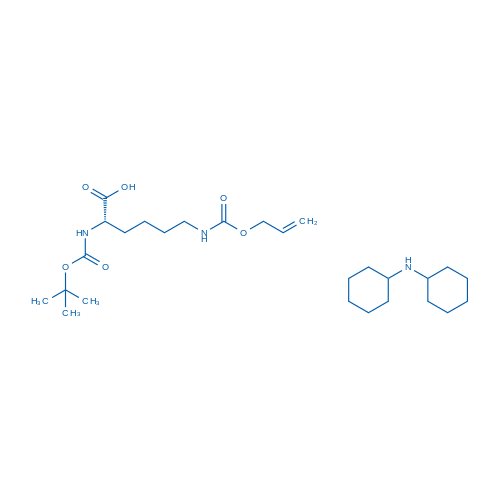 Boc-Lys(Alloc)-OH.DHCA