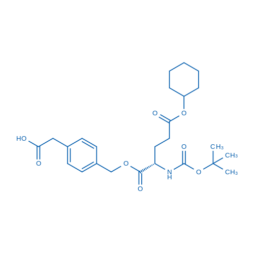 Boc-L-Glu(OcHx)-O-CH2-phi-CH2-COOH