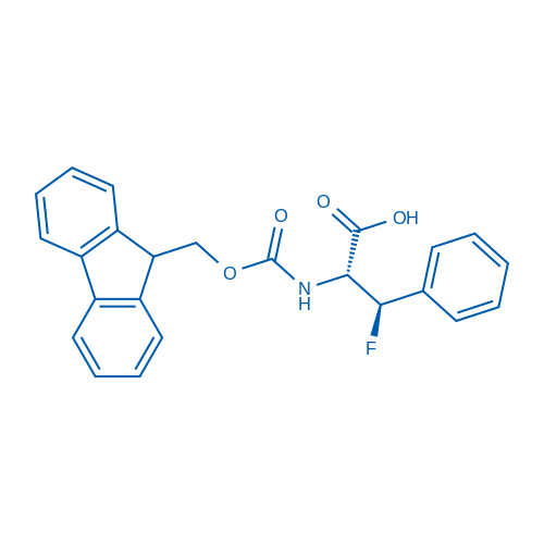 L-Phenylalanine, N-((9H-fluoren-9-ylmethoxy)carbonyl)-beta-flu