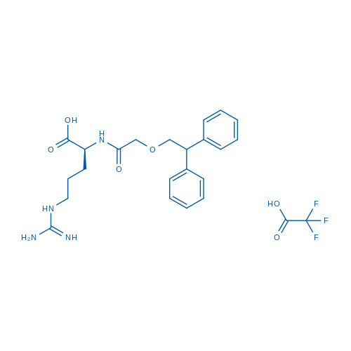 N2-(2-(2,2-diphenylethoxy)acetyl)-L-arginine, 2,2,2-trifluor