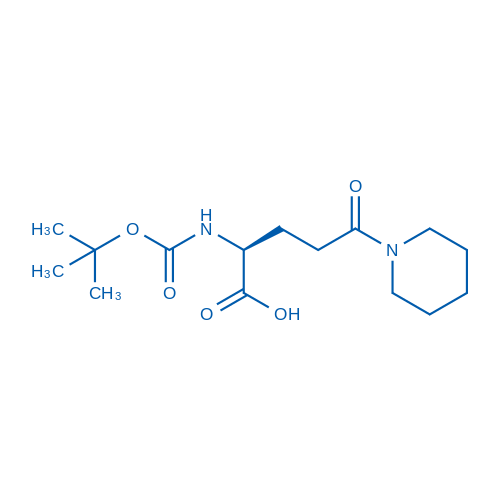 Boc-Glu(Pip)-OH