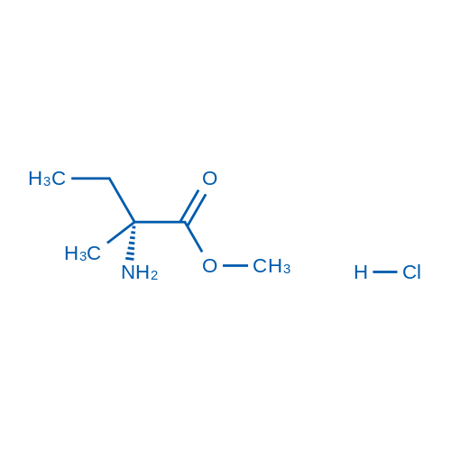 (R)-2-amino-2-methyl-butyric acid methyl ester hydrochlori