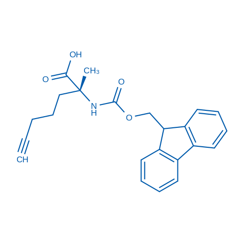 Fmoc-alpha-Me-D-Gly(Pentynyl)-OH