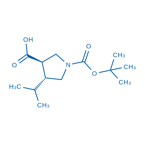 Boc-(±)-trans-4-isopropyl-pyrrolidine-3-carboxylic acid