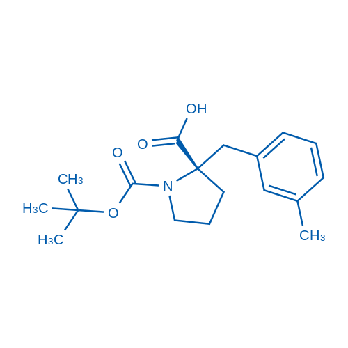 Boc-(S)-alpha-(3-methyl-benzyl)-proline