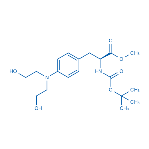 N-Boc-4-（bis(2-hydroxyethyl)amino）-L-phenylalanine Methyl