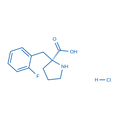 (S)-alpha-(2-Fluoro-benzyl)-proline?HCl