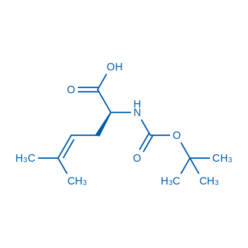 Boc-(S)-2-amino-5-methylhex-4-enoic acid