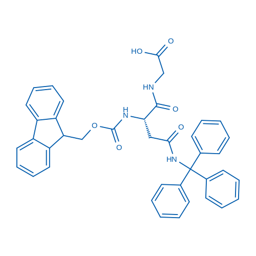 Fmoc-Asn(Trt)-Gly-OH