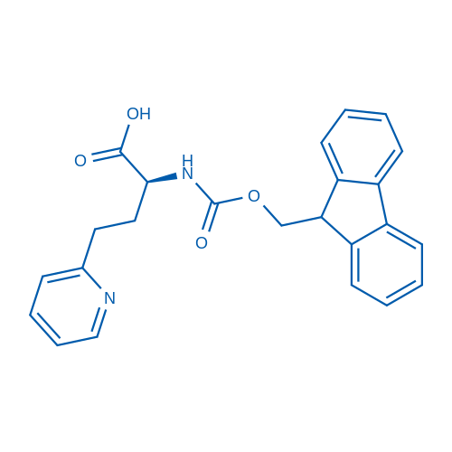 Fmoc-(S)-2-amino-4-(2-pyridyl)butyric acid