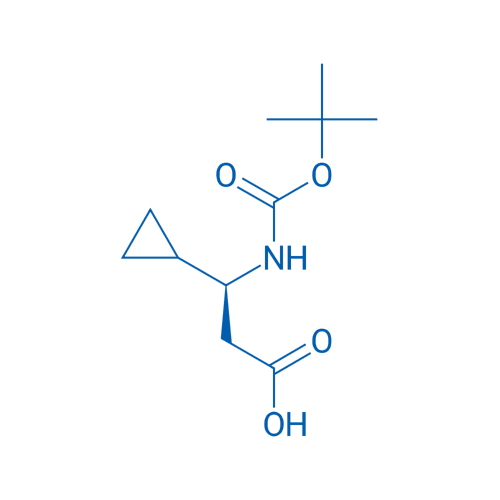 (3S)-3-(tert-butoxycarbonylamino)-3-cyclopropyl-propanoic ac