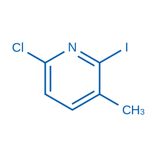 s6-Chloro-2-iodo-3-methylpyridine