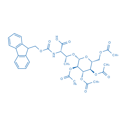 Fmoc-L-Thr(beta-D-Glc(Ac)4)-OH