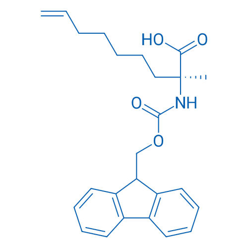 Fmoc-alpha-Me-Gly(Heptenyl)-OH