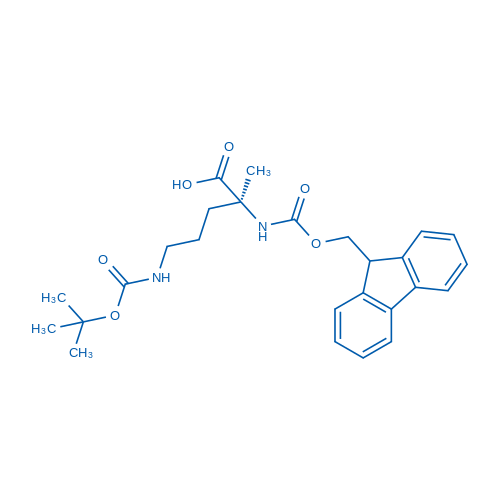 Fmoc-alpha-Me-Orn(Boc)-OH