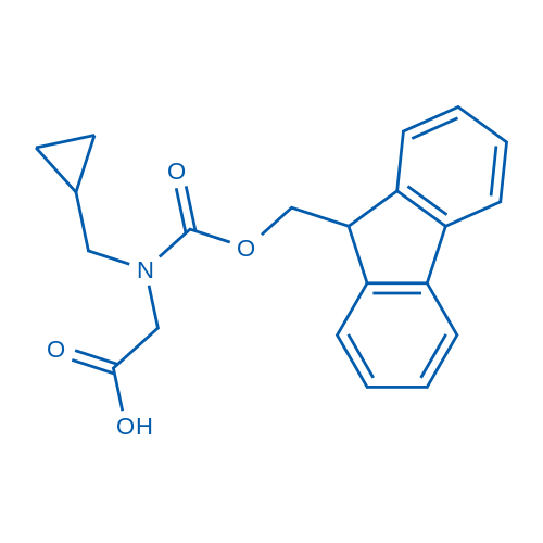 Fmoc-N-(cyclopropylmethyl)-Gly-OH