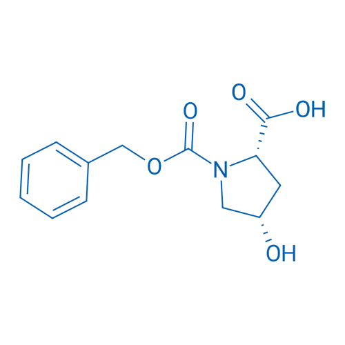 s(2S, 4S)-l-(benzyloxycarbonyl)-4-hydroxypyrrolidine-2-carbox