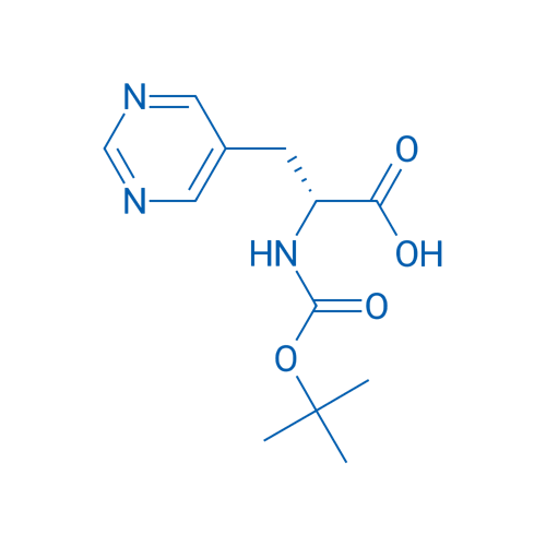 (R)-Boc-Ala(beta-(pyrimidin-5-yl))-OH