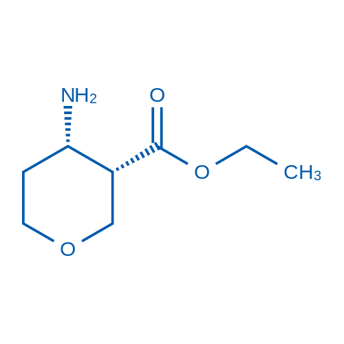 s(3S,4S)-ethyl4-aminotetrahydro-2H-pyran-3-carboxylate(Syrup)