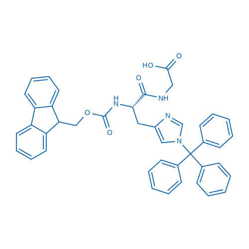 Fmoc-His(Trt)-Gly-OH
