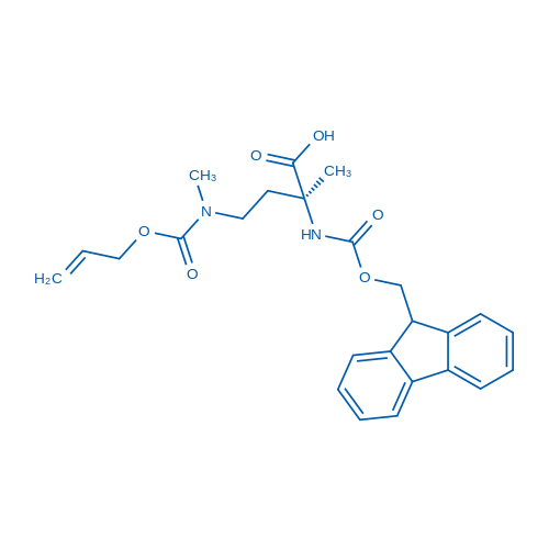 (S)-Fmoc-alpha-Me-Daba(Me, Alloc)-OH