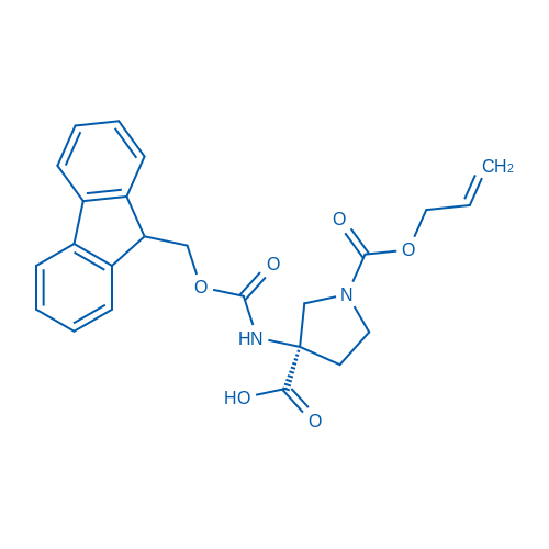 (R)-3-FmocNH-1-Alloc-pyrrolidine-3-carboxylic acid