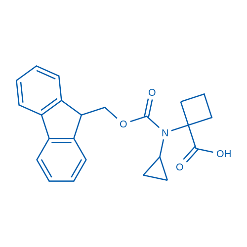 Fmoc-1-cyclopropylamino-cyclobutane-carboxylic acid