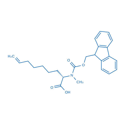 (S)-2-((((9H-fluoren-9-yl)methoxy)carbonyl)(methyl)amino)non