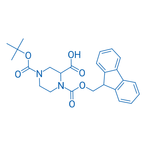 s4-Boc-1-Fmoc-2-piperazinecarboxylic acid