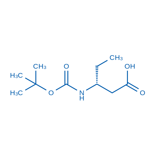 (R)-3-((tert-Butoxycarbonyl)amino)pentanoic acid