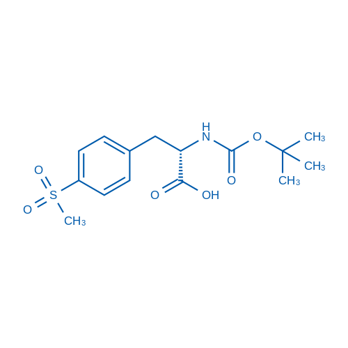 (S)-2-(tert-butoxycarbonylamino)-3-(4-(methylsulfonyl)phenyl