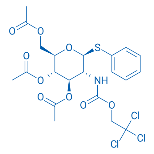 peracyl-N-Troc-phenyl-(S,O)-glucosamine