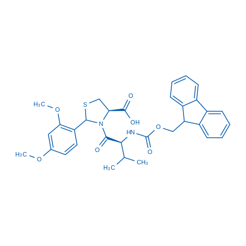 Fmoc-Val-Cys(Psi(Dmp,H)pro)-OH