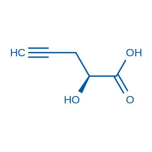 (S)-2-hydroxypent-4-ynoic acid