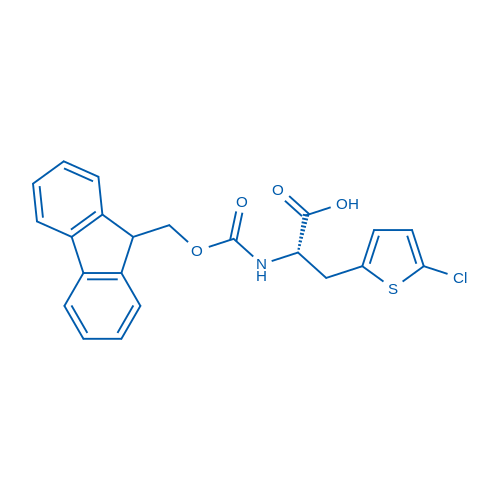 Fmoc-(S)-2-amino-3-(5-chlorothiophen-2-yl)propanoic acid