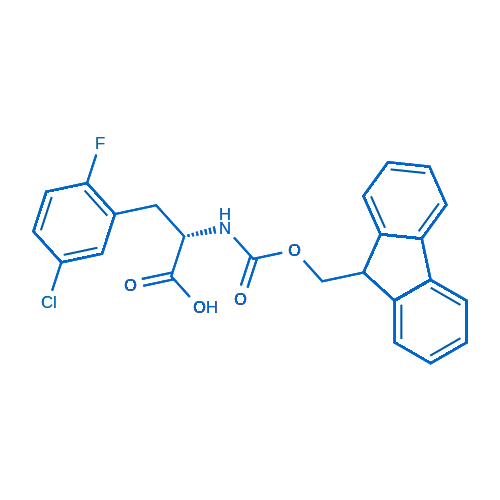 Fmoc-(2-氟, 5-氯)-L-苯丙氨酸