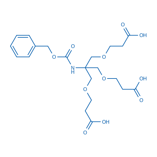 s3,3-((2-(Cbz-amino)-2-((2-carboxyethoxy)methyl)propane-1,3-d