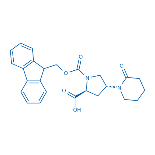 Fmoc-4R-Pro(2-Piperidone-1-yl)-OH