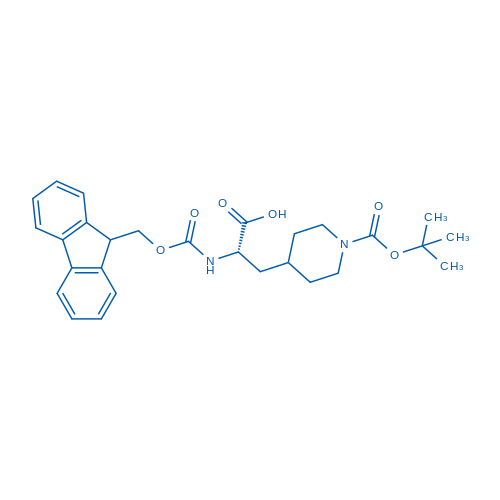 (S)-1-Boc-Alpha-(Fmoc-Amino)-4-Piperidinepropanoic acid