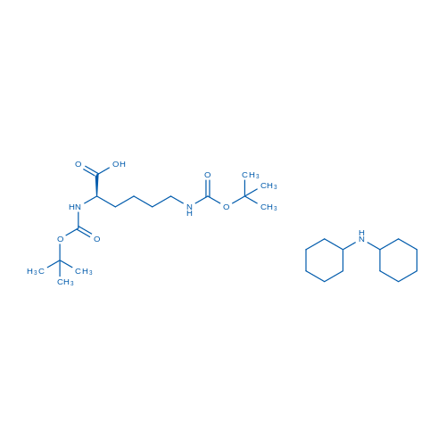 Boc-D-Lys(Boc)-OH.DCHA