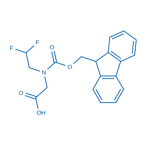 Fmoc-N-(2,2-Difluoroethyl)-Gly-OH