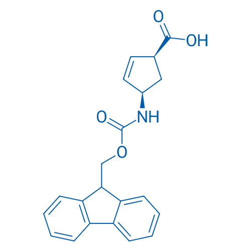 (-)-(1S,4R)-N-Fmoc-4-Aminocyclopent-2-enecarboxylic acid