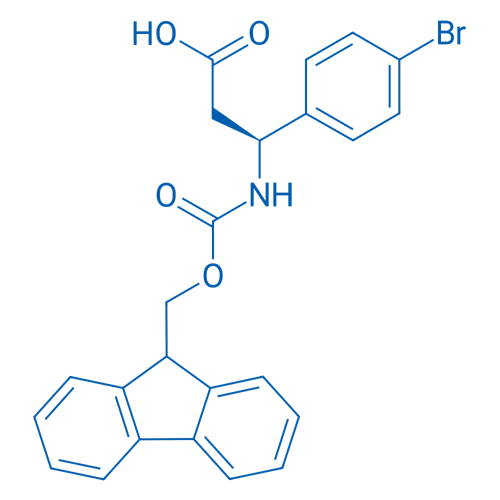 Fmoc-(S)-3-Amino-3-(4-bromo-phenyl)-propionic acid